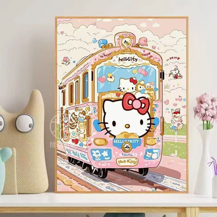 Hello Kitty-Themed Whimsical Wall Art Bowlift