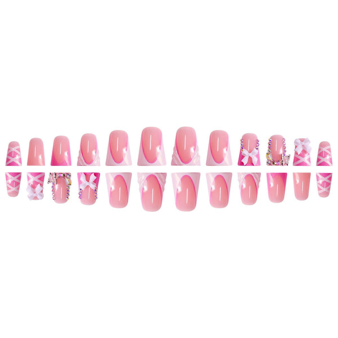 Decorative Press-On Nail Extensions Bowlift