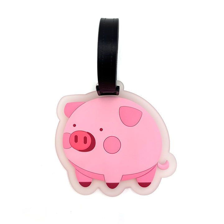 Unisex Animal-Themed Luggage Tag Bowlift