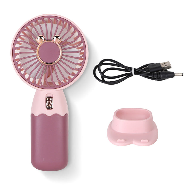 Unisex Ergonomic Touch-Controlled Handheld Cooling Fan Bowlift