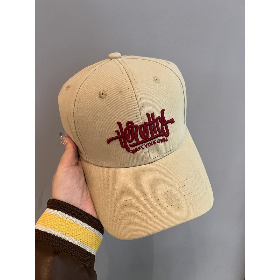 Men's Adjustable Embroidered Cap Bowlift