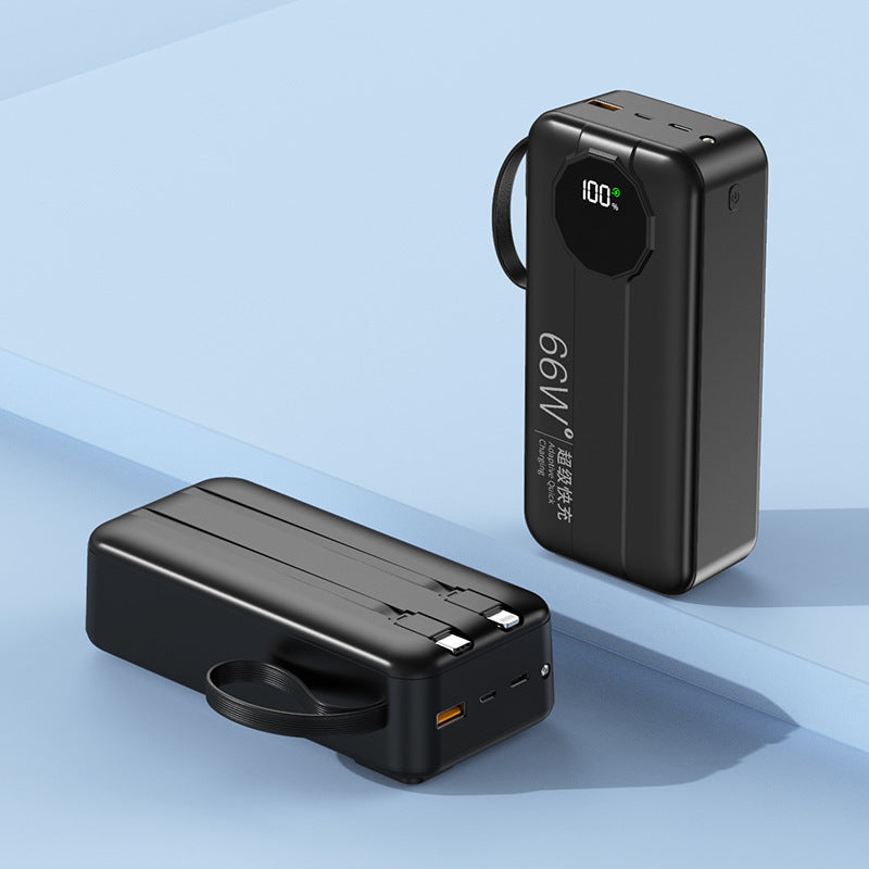 Portable power bank with high-performance fast charging function and digital display Bowlift