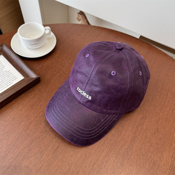 Unisex Vintage-Inspired Distressed Baseball Cap Bowlift