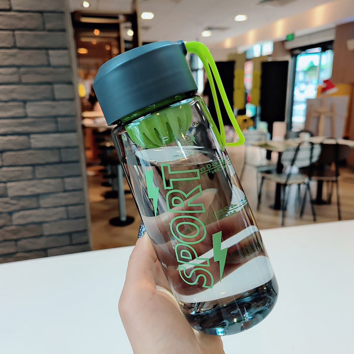 Women's Multifunctional Sport Water Bottle with Fruity Infuser Bowlift
