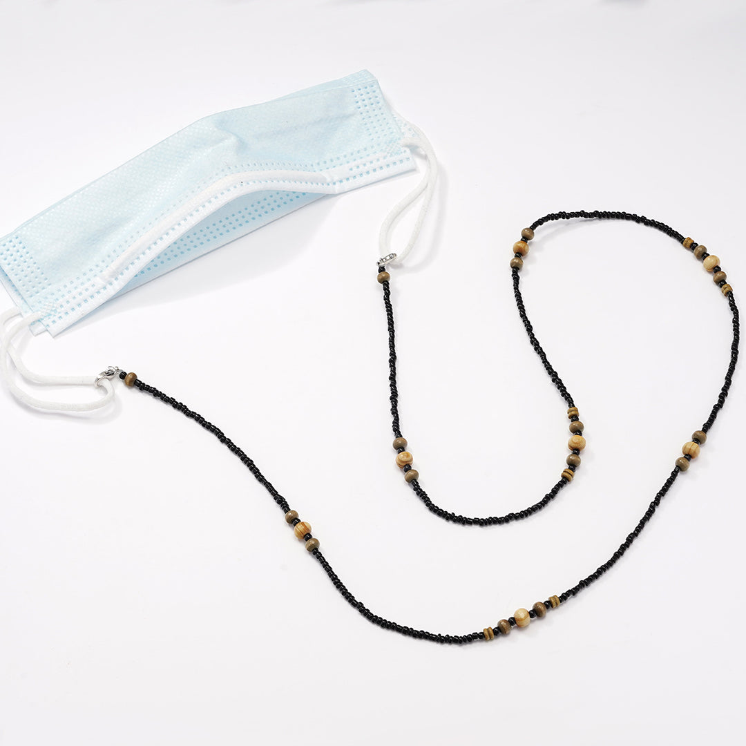 Handmade Wooden Beaded Eyewear Chain Bowlift