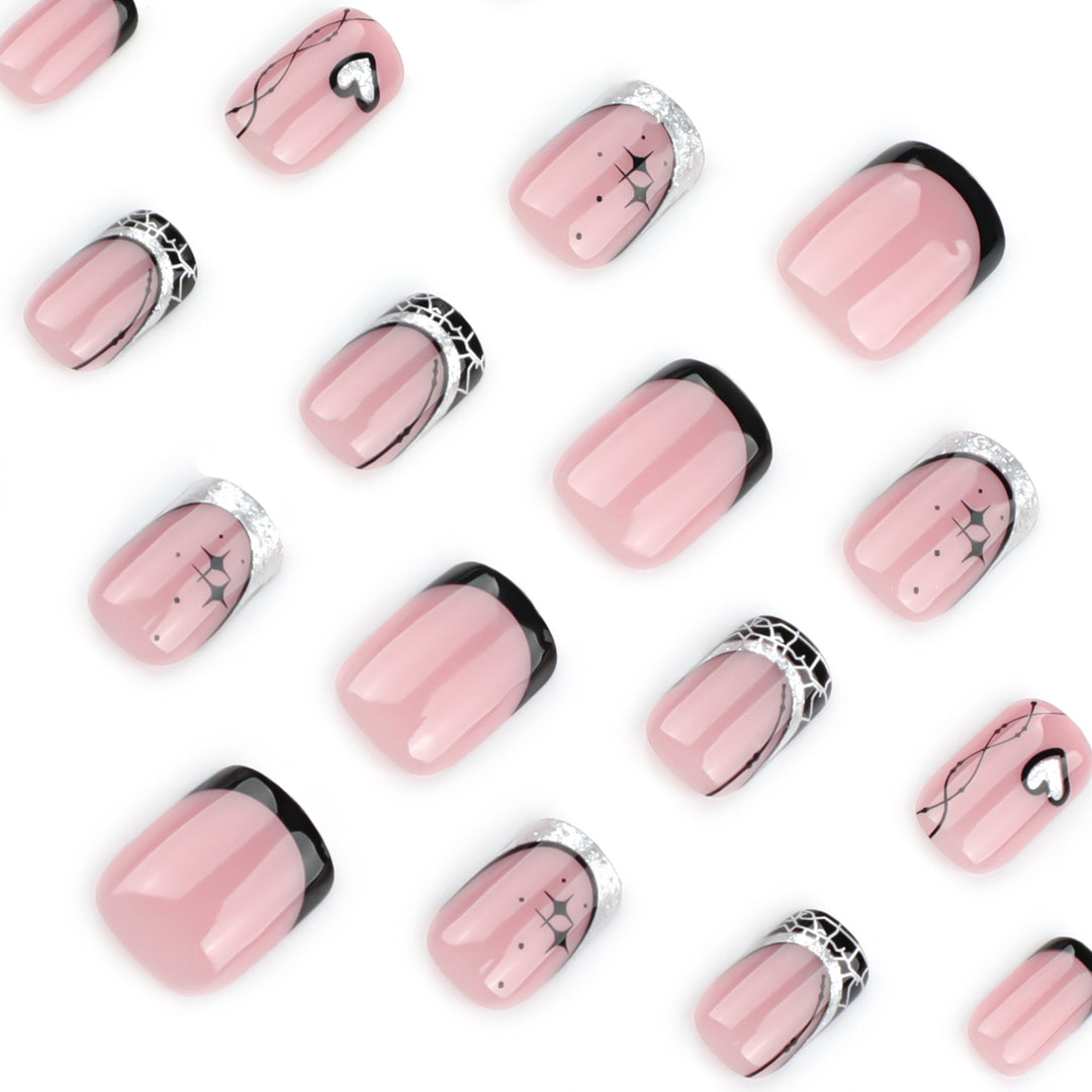 Artificial nail art with glamorous design Bowlift