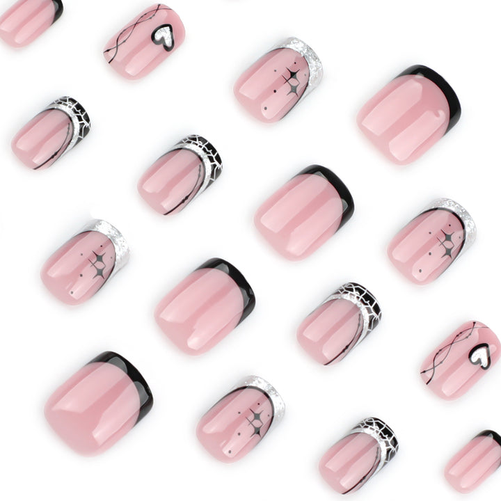 Artificial nail art with glamorous design Bowlift