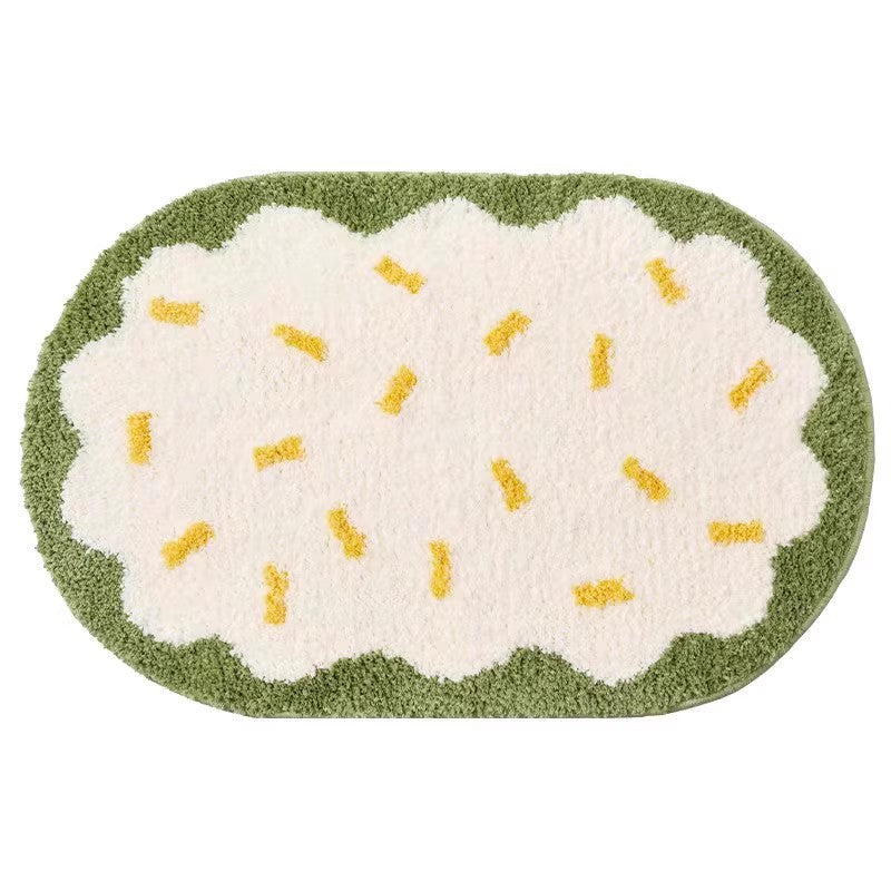 Coastal Starfish Themed Bath Mat