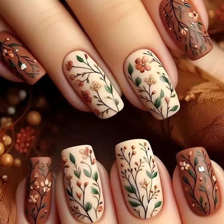 Nature-inspired Art Nails Bowlift