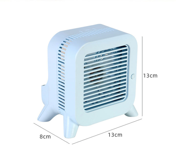 Ladies Compact Table Fan with Adjustable Fan Speed Bowlift