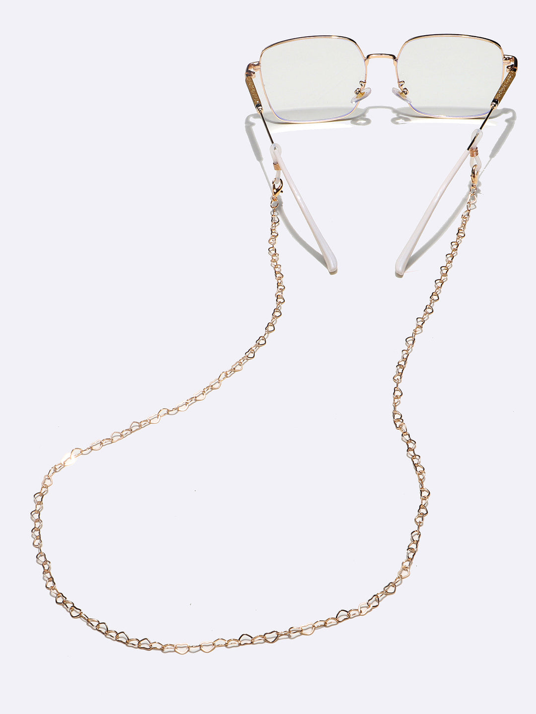Heart-Shaped Link Necklace Bowlift
