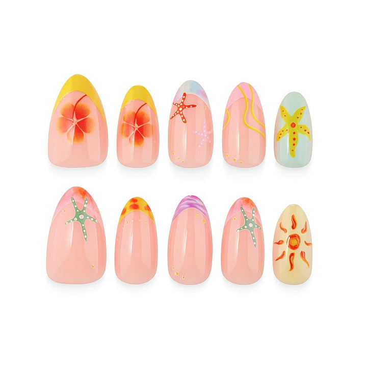 Summer Nail Art Bowlift