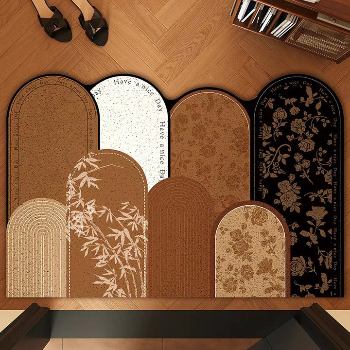 Decorative Area Rug Bowlift