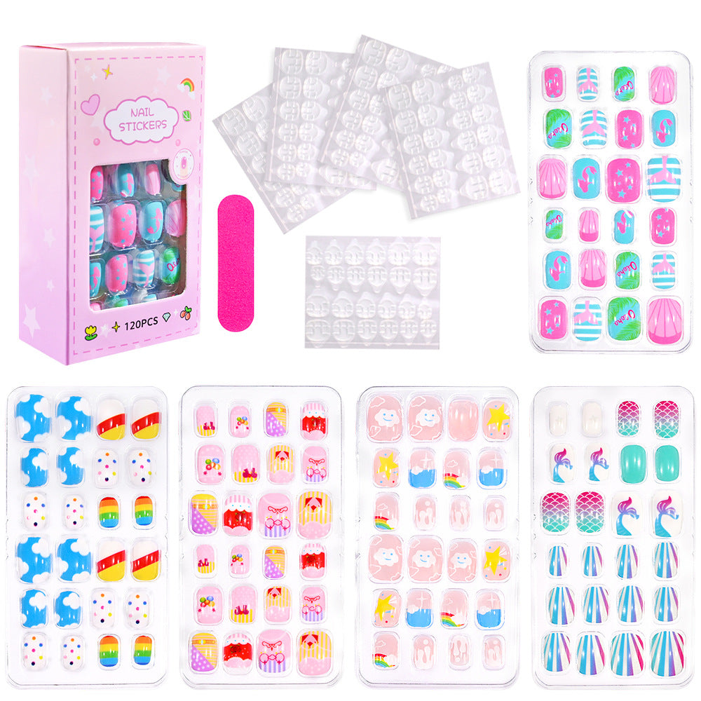 Creative Cartoon Nail Art Sticker Set Bowlift