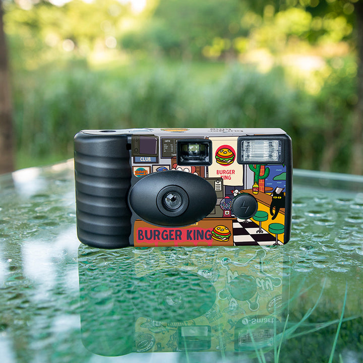 Fun-Themed Disposable Camera Bowlift