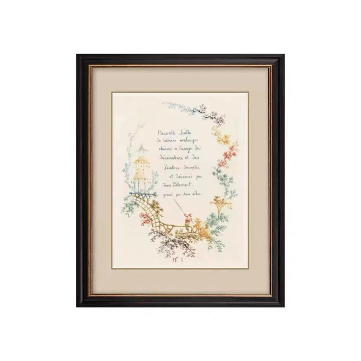 Vintage Flower Rich Jewelry Art Print
