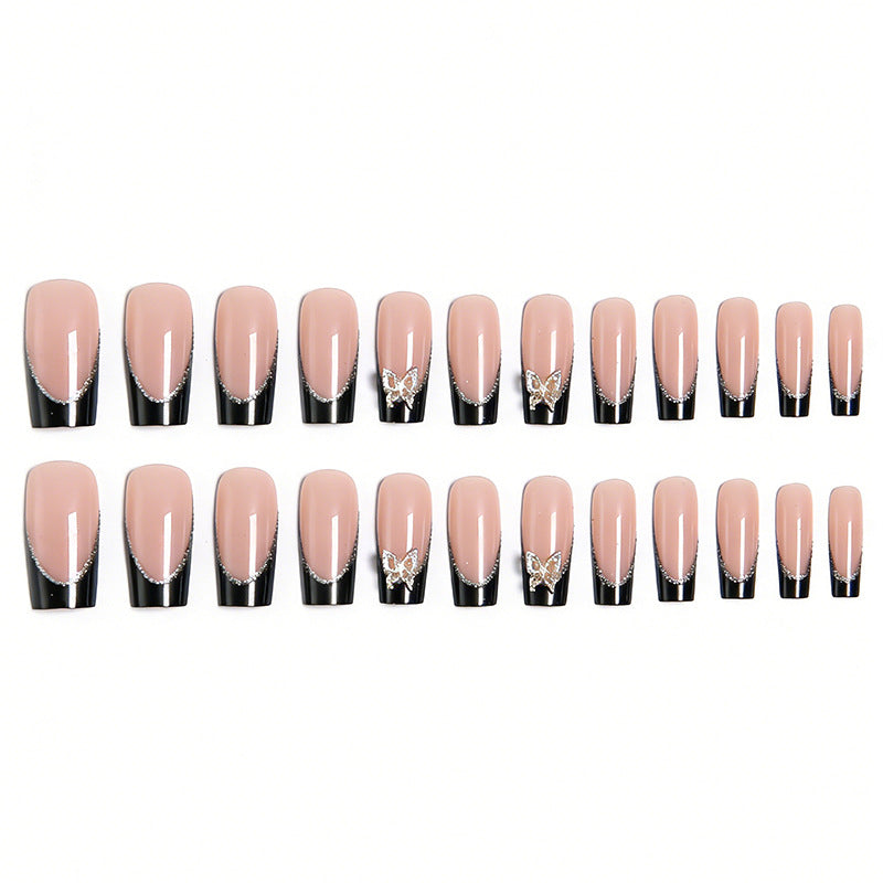 Glamorous artificial nails with detailed decorations Bowlift
