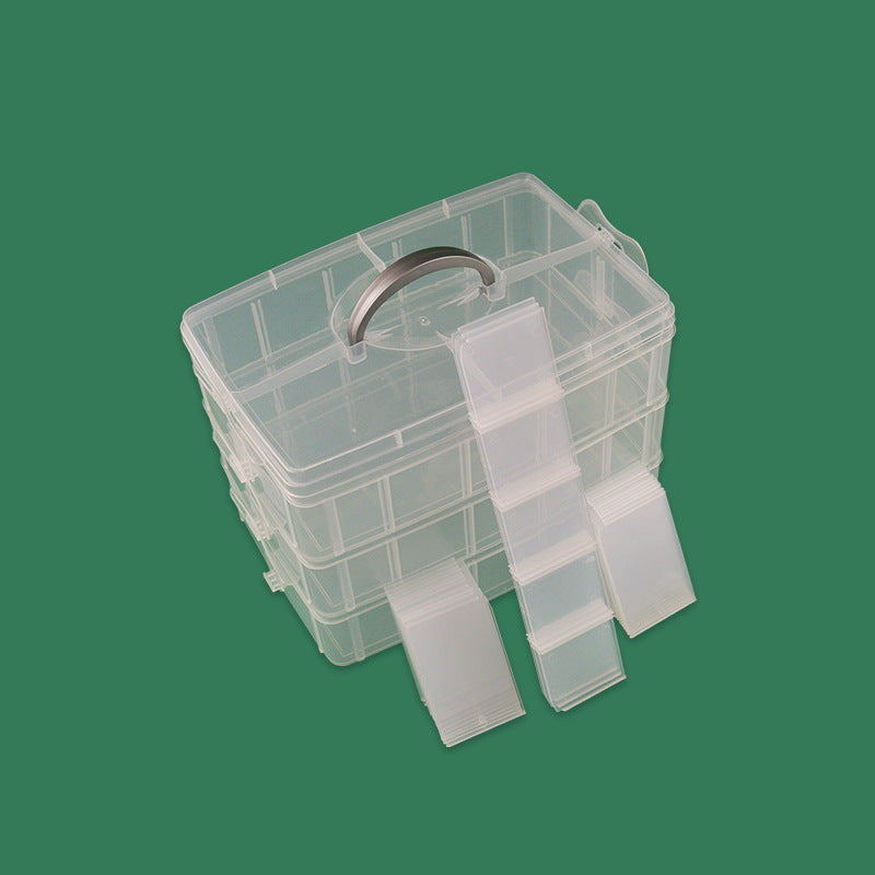 Multi-Section Craft Storage Box Bowlift