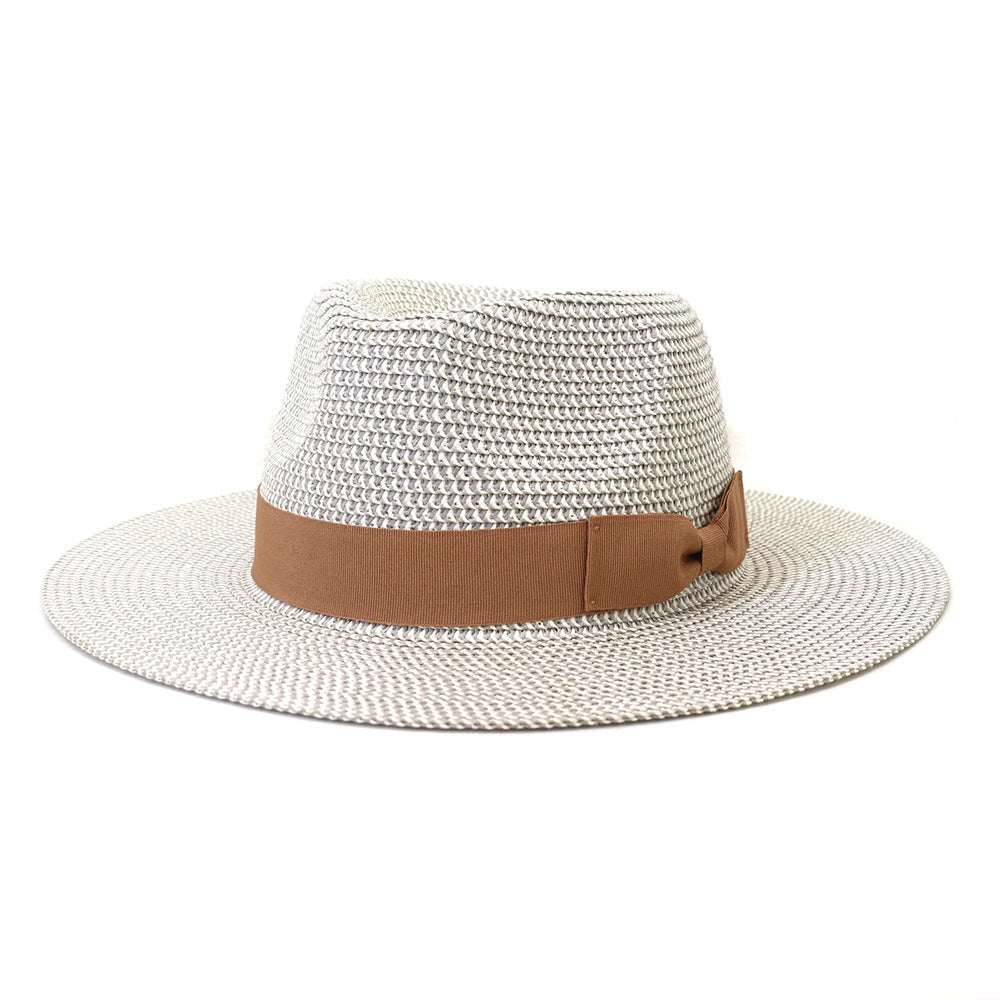 Natural Straw Hat – Beach, Garden, Travel | Bowlift