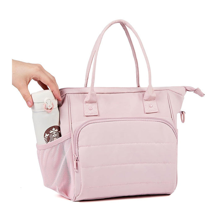Multifunctional tote bag with insulated compartments Bowlift