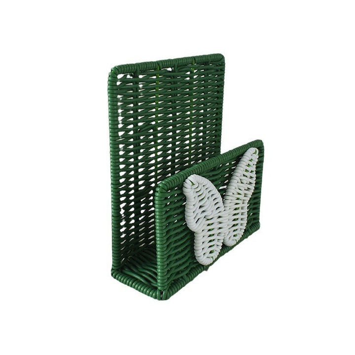 Decorative Butterfly Woven Storage Basket Bowlift