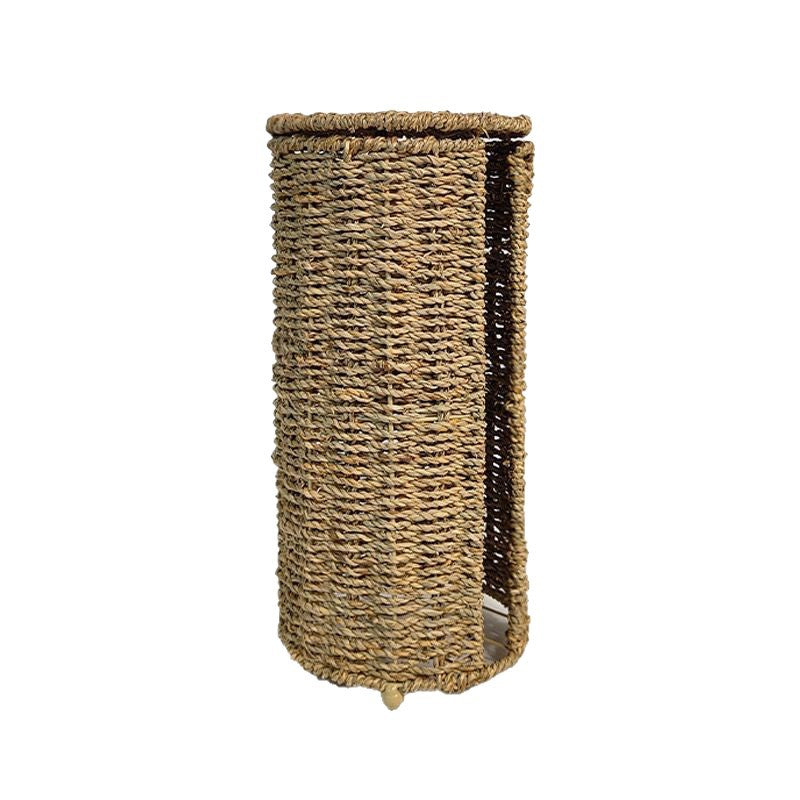 Women Multifunctional Rattan Storage Basket Bowlift