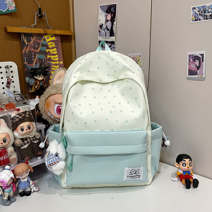 Stylish Star Print Backpack