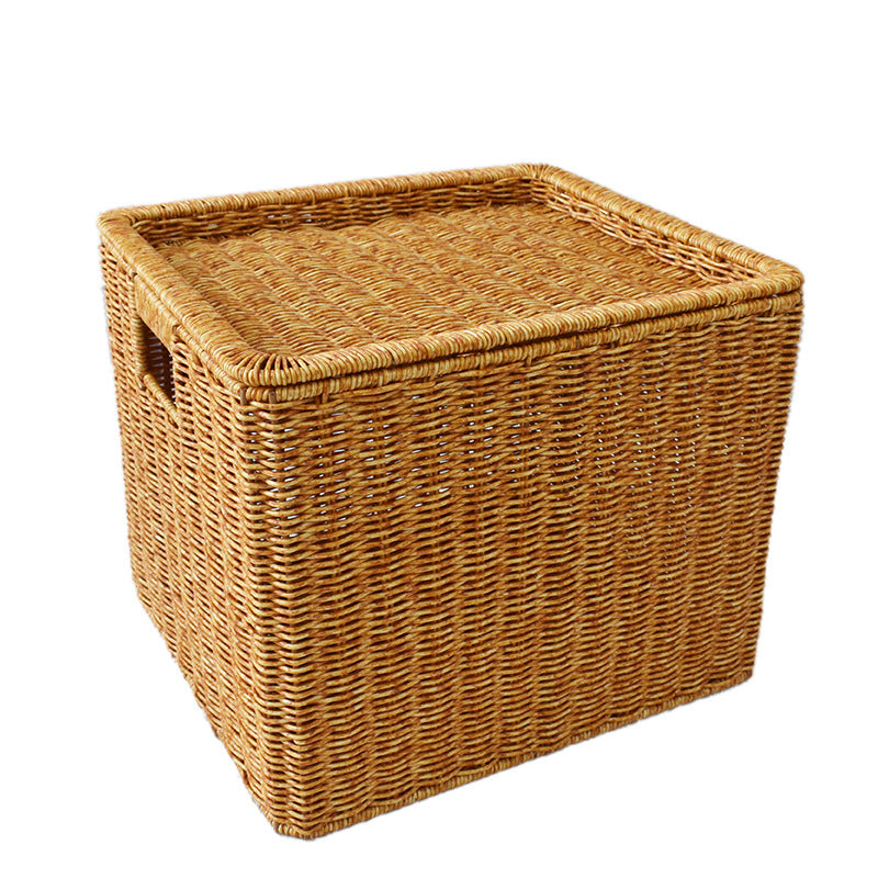 Stylish Woven Storage Chest Bowlift