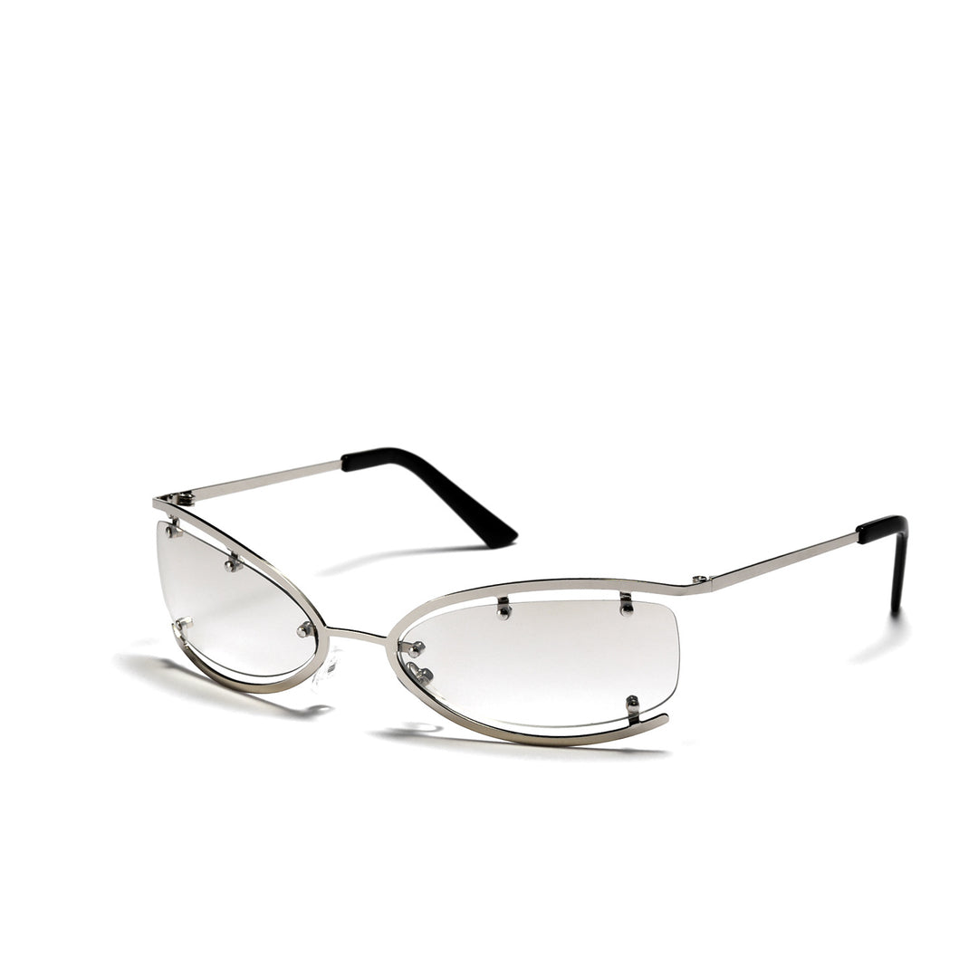 Women's trendy sunglasses with unique frame construction Bowlift