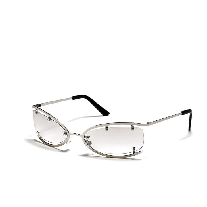 Women's trendy sunglasses with unique frame construction Bowlift