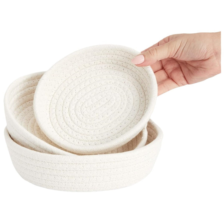 Women's storage baskets made of high-quality cotton material Bowlift