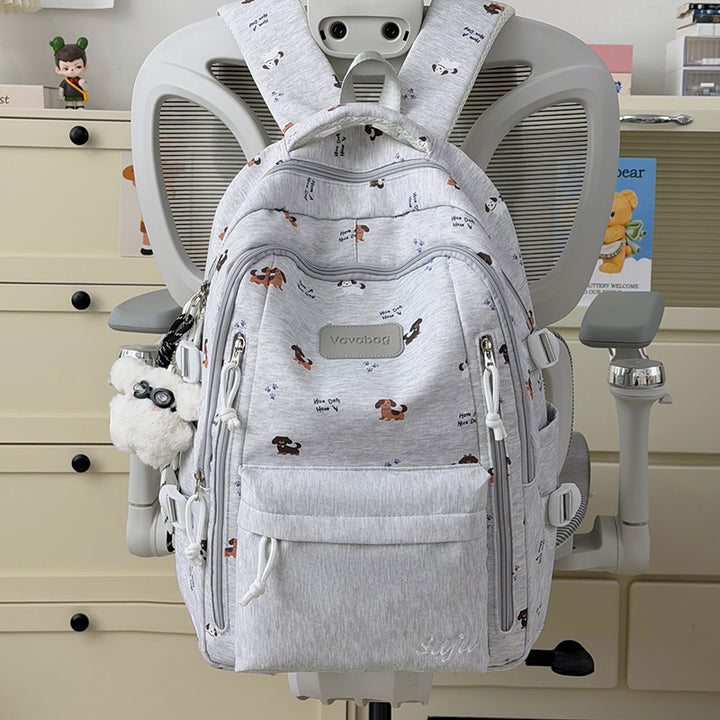 Playful Animal-Themed School Backpack