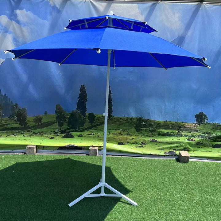 Garden umbrella with stable construction and UV protection Bowlift