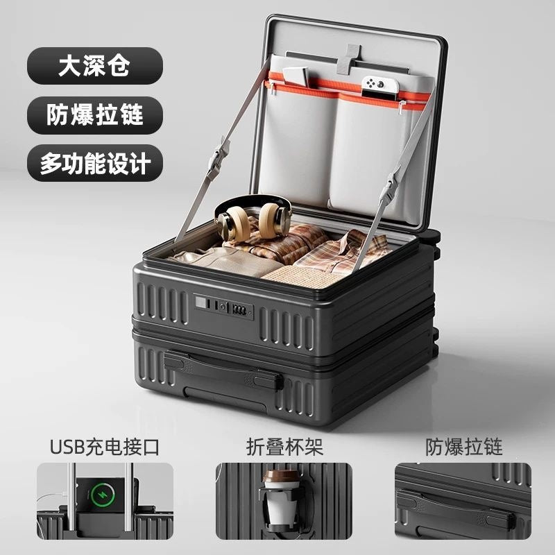 Multifunctional Travel Suitcase Bowlift
