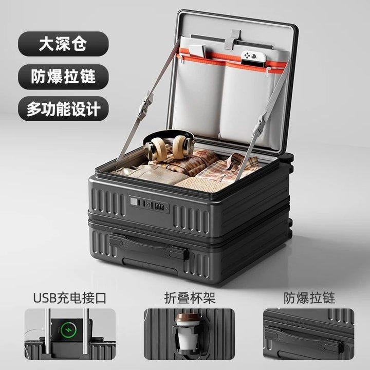 Multifunctional Travel Suitcase Bowlift