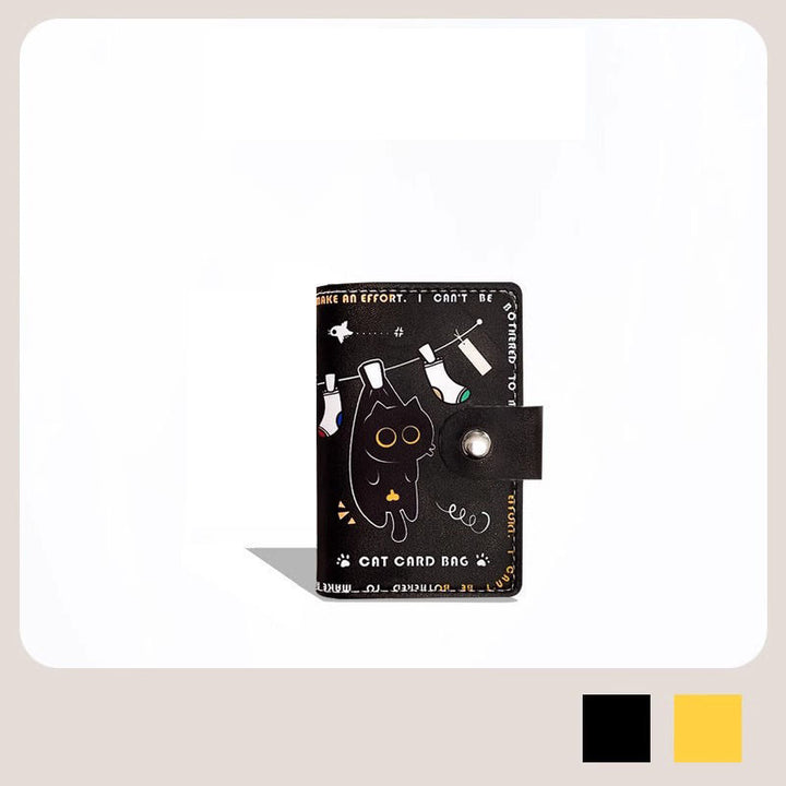 Playful Cat-Themed Card Holder Bowlift