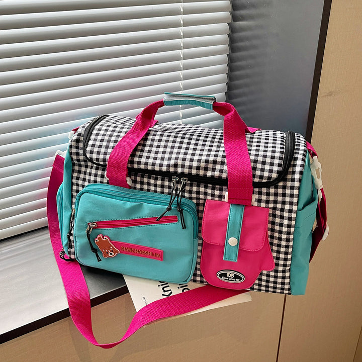 Multi-Pocket Sports Travel Duffle Bowlift