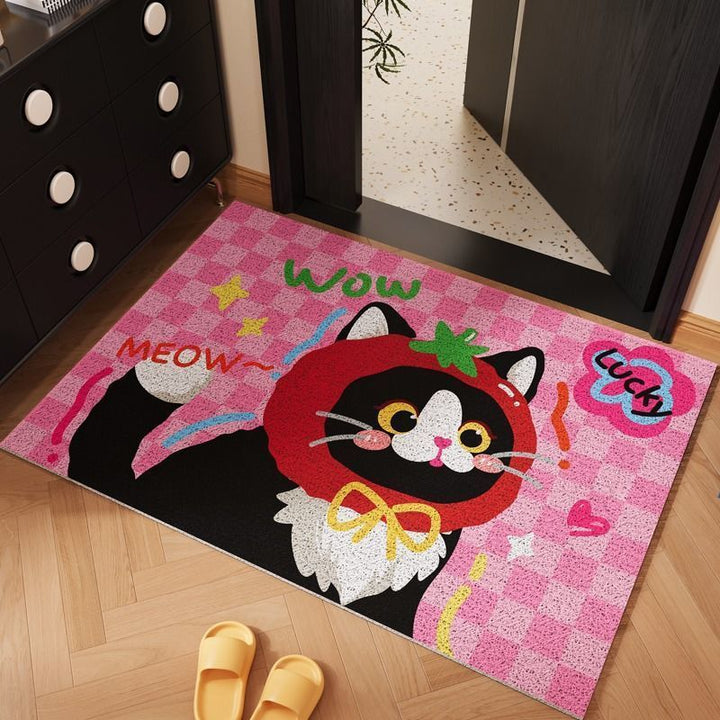 Cartoon-Themed Entrance Mat Bowlift
