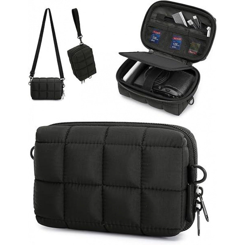 Practical shoulder bag with multiple inner pockets Bowlift