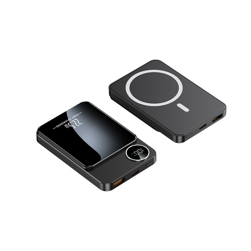 Magnetic Holder Power Bank with Digital Display Bowlift