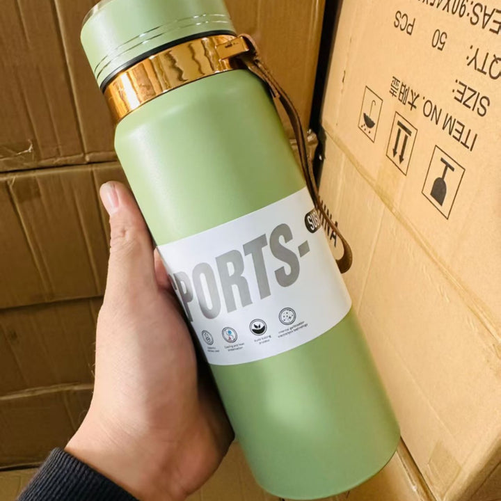 Unisex Sporty Thermo Water Bottle Bowlift