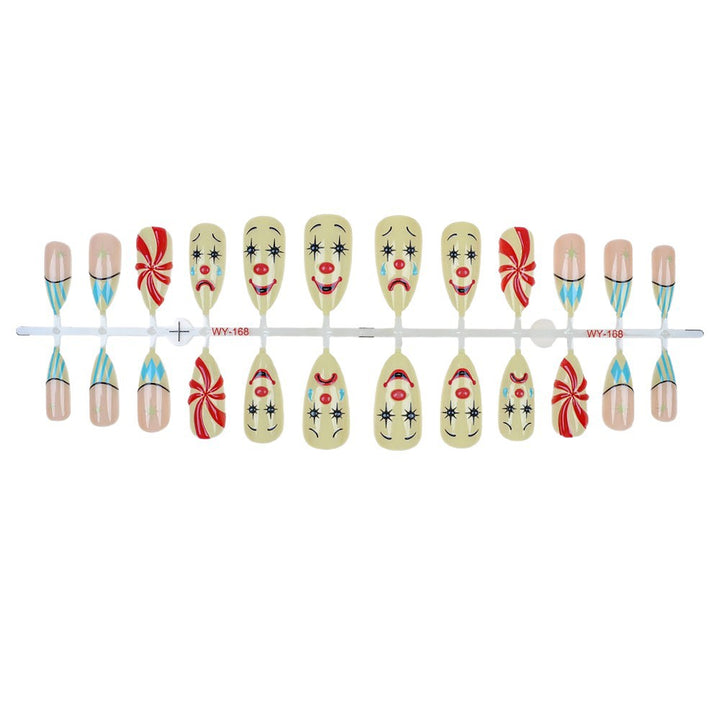 Whimsical Character-Inspired Press-On Nail Set Bowlift