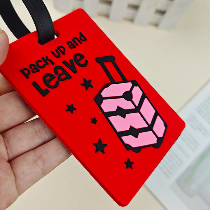 Unisex Vibrant Travel Luggage Identifier Bowlift