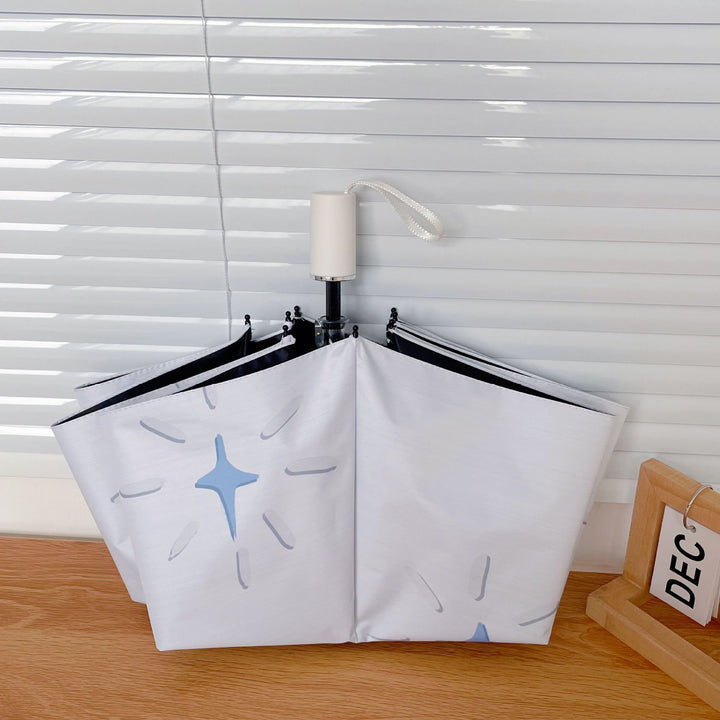 Women's foldable umbrella with innovative opening mechanism Bowlift