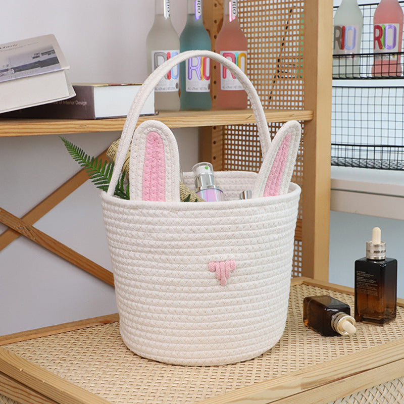 Playful Storage Basket in Rabbit Design Bowlift