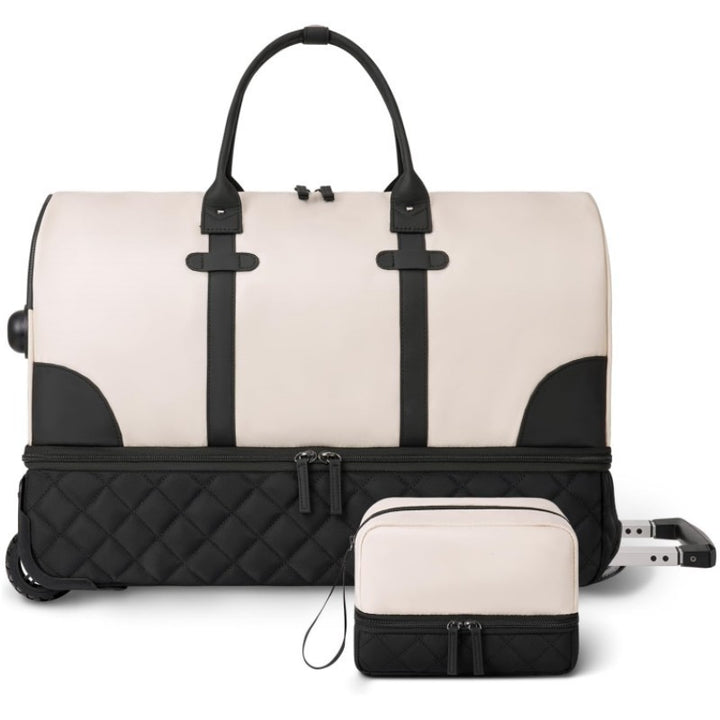 Quilted Rolling Duffle Bag Bowlift