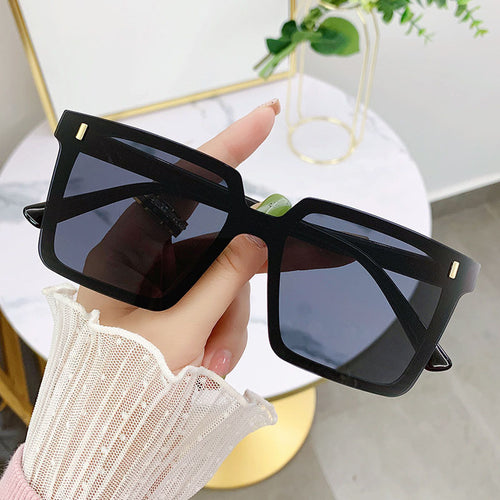 Women's fashionable square sunglasses with stylish frame Bowlift
