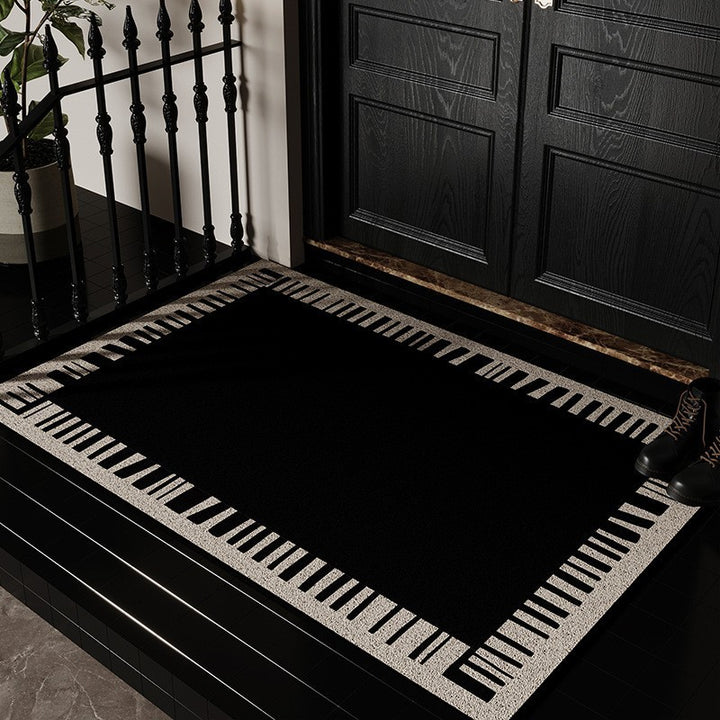 Piano Key Designed Entryway Mat Bowlift