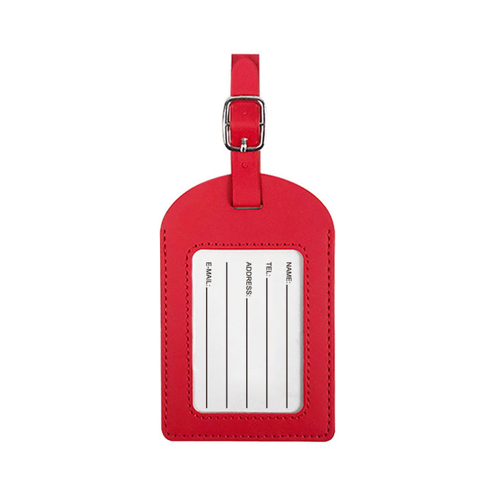 Women's high-quality and durable leather luggage tag Bowlift