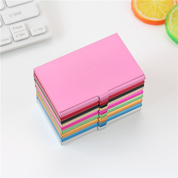 Premium Metal Business Card Holder